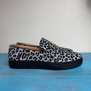 Marc Nolan The Boardwalk Leopard Print Men's Loafer Size 8 - NWOB